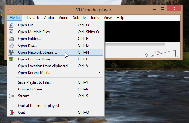 在 PC 上使用 VLC 下载 YouTube 视频