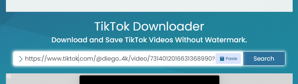 워터마크 없는 TikTok 비디오 온라인 다운로드