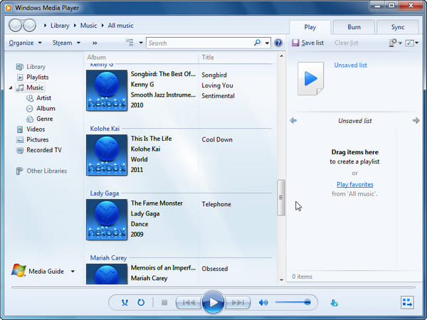 Spielen Sie YouTube-Musik auf dem Windows Media Player ab